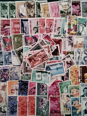 Vietnam 150+ Old Stamps Collection