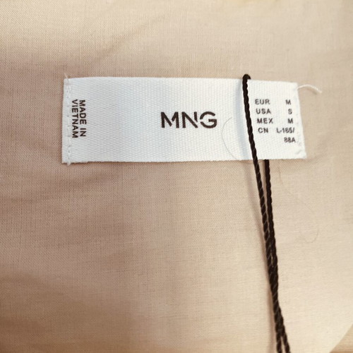 Mango summer suit like new, beige and brown, jacket and elastic waist pants