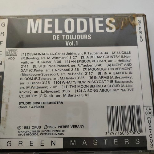 The Best of Great Melodies Vol 1 CD like new, blues