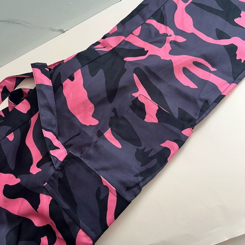 Shein Cargo Pants XS New Pink Black Camouflage