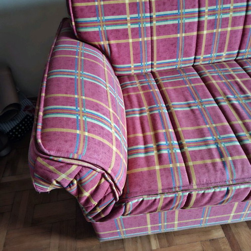 Bessy three-seater sofa like new with storage by Χρυσοβιτσιώτης