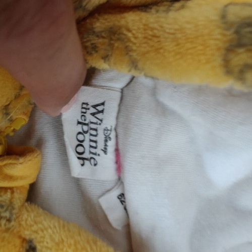 Winnie the Pooh Baby Romper like new with hood