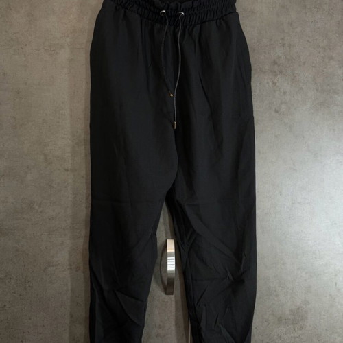 Zara pants like new, black with elastic at bottom, size S