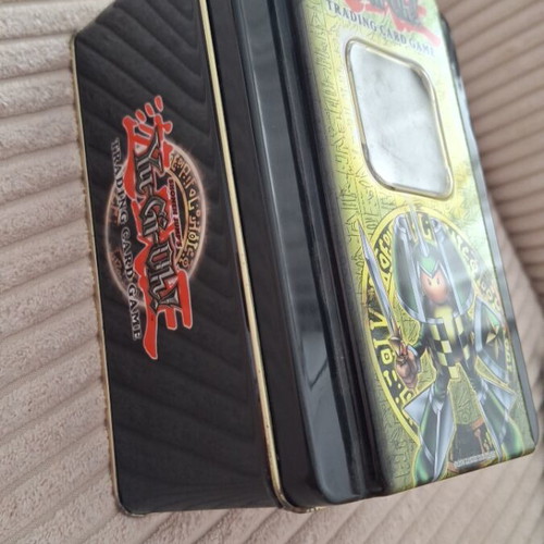 Yu-Gi-Oh Rocket Warrior metal collectible tin box like new