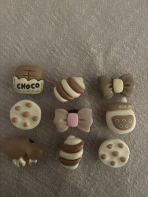 Crocs charms set of 9 new