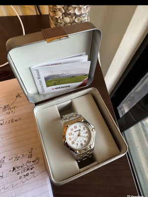 Wenger wristwatch used, Swiss made