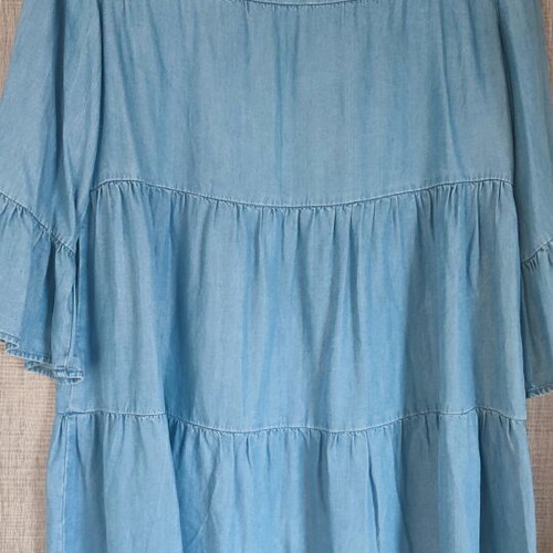 Zara denim dress like new, blue, size M