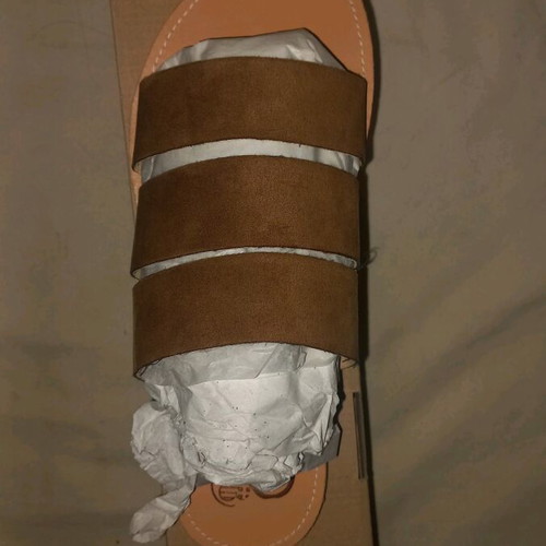 Summer Castor Sandals 39 Brown Suede Greek Made