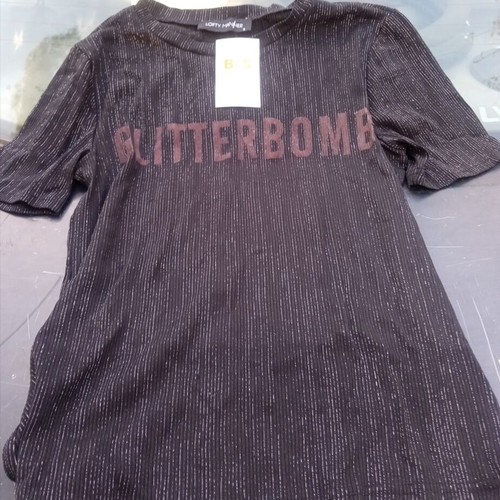 Lofty Manner Glitterbomb T-shirt, size S