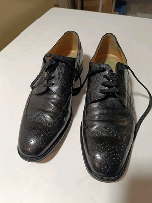 Petridis Shoes Like New Genuine Leather Size 46