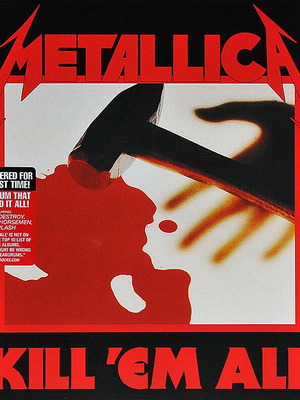 Metallica Kill 'Em All vinyl LP new, 2016 remastered