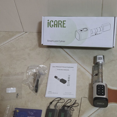 iCARE Smart Electronic Door Lock V1-TY New with Bluetooth and Tuya App