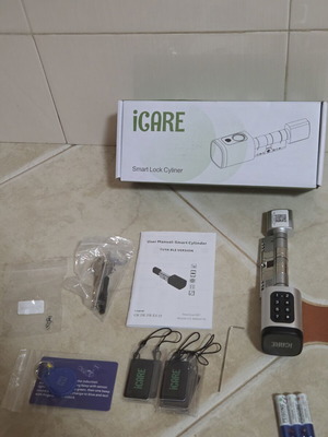 iCARE Smart Electronic Door Lock V1-TY New with Bluetooth and Tuya App