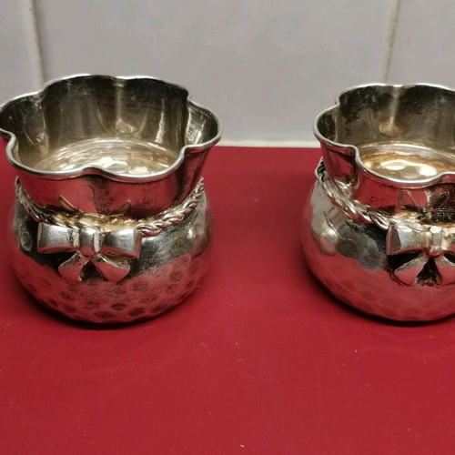 Silver utensils set handmade miniatures 0.925 like new