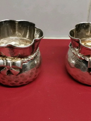 Silver utensils set handmade miniatures 0.925 like new