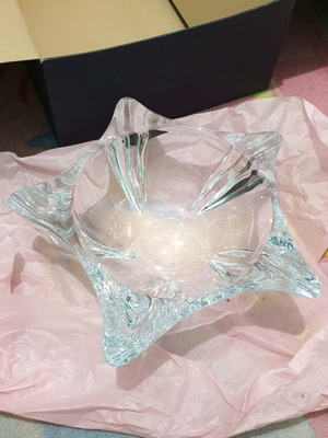 Bohemia crystal large fontaniera new