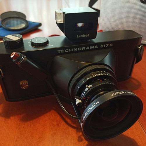 Linhof Technorama 617s panoramic camera 6x17 120/220 film used