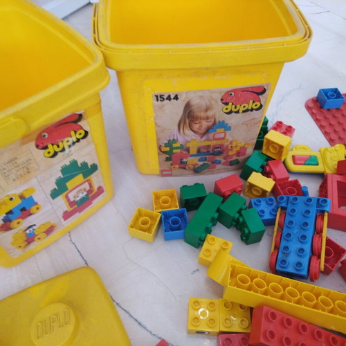 Lego Duplo vintage blocks used, 80s-90s