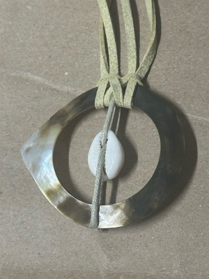 Shell necklace handmade, new