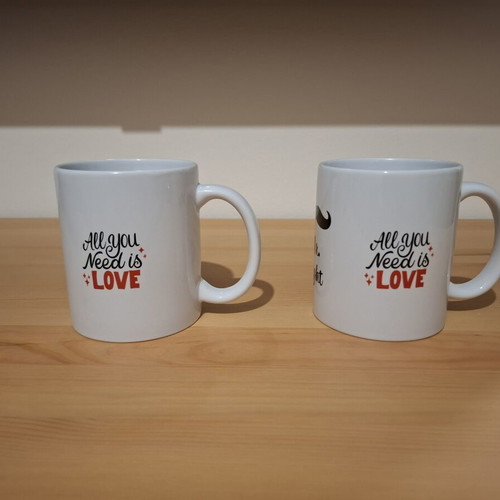Mr. Right & Mrs. Always Right mug set new, porcelain, pack of 2