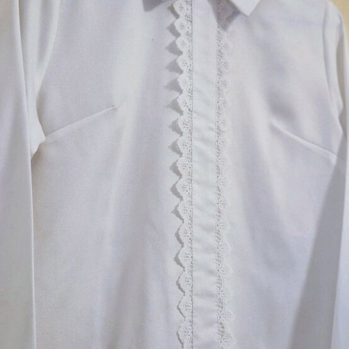 White vintage shirt M like new Shein