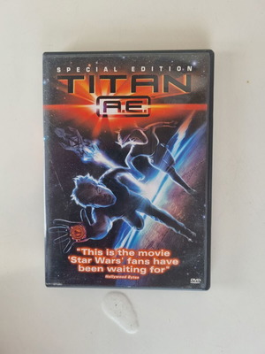Titan AE Special Edition DVD, animated sci-fi fantasy