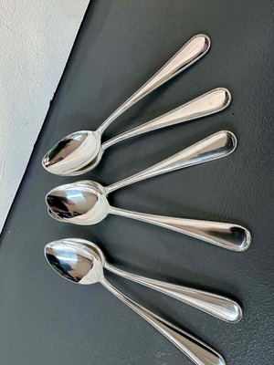 Silver Spoons 800 Grade Set of 6 New with Authenticity Stamp