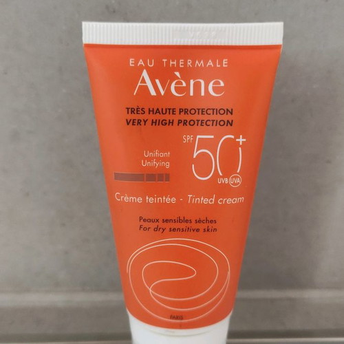 Avene tinted sunscreen used