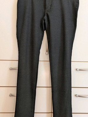 Zara black slim fit pants like new, size L 40 12
