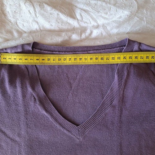 Women's blouse used, size S, purple