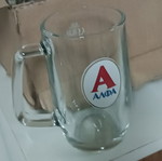 Ποτήρια μπύρας άλφα 0,3l πακέτο 6 καινούργια