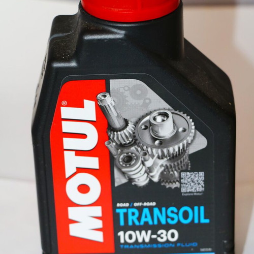 Motul Transoil 10W30 transmission oil new, 5 liters for two-stroke motorcycles