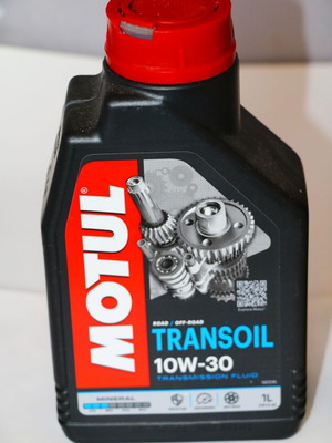 Motul Transoil 10W30 transmission oil new, 5 liters for two-stroke motorcycles