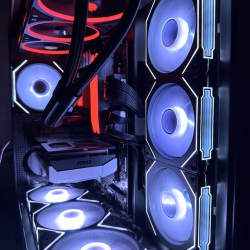 Gaming PC Ryzen 7 9800X3D Nvidia RTX 5070 32GB DDR5 6000MHz Corsair RGB new