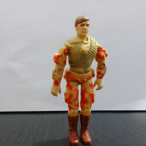 Gi Joe Spearhead 1988 figure used with broken crotch