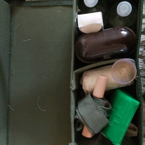 Military first aid kit from the Cold War new, collector's item