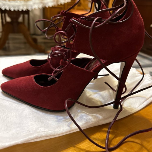 Sante heels new, red, size 39