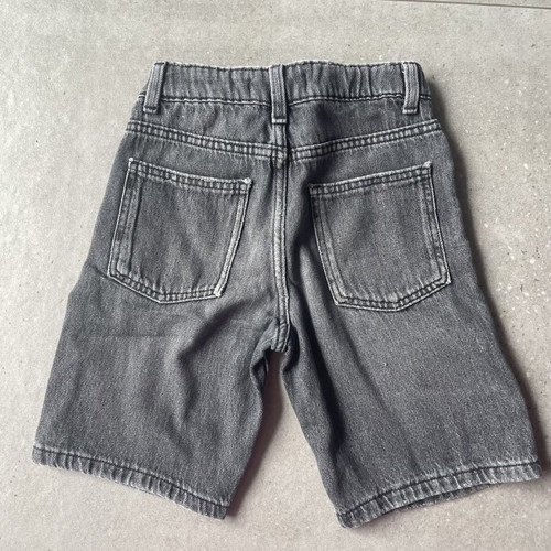 Zara Jeans Bermuda for Boys 8 Years Like New, Dark Gray, 128 cm