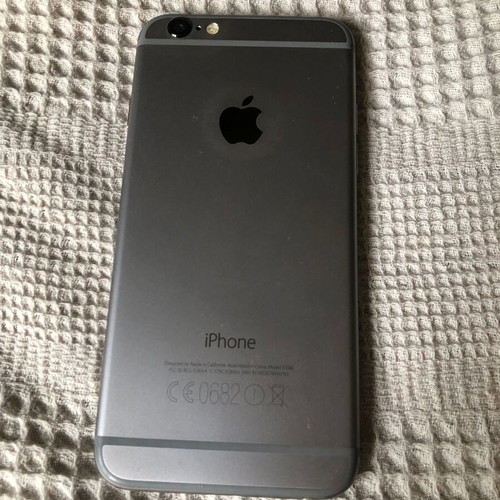 Iphone 6 used unlocked with authentic Louis Vuitton leather case, cable and silicone cover