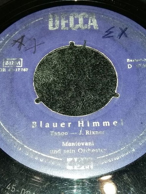 Foreign 7-inch records used, rare collection