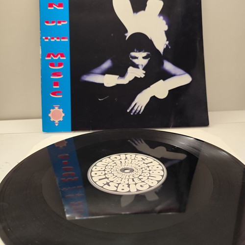 Dr. Baker Turn Up The Music 12" vinyl maxi-single used, 1991 German edition