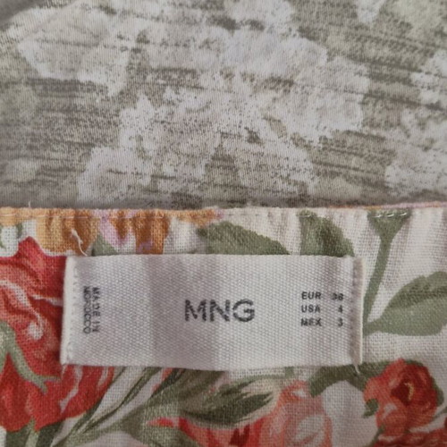 Mango printed pants like new, size S 36 8, multicolor