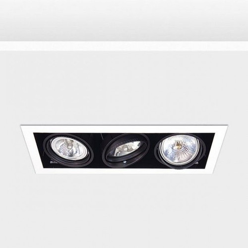 Ceiling lights triple used, pack of 10, professional lighting