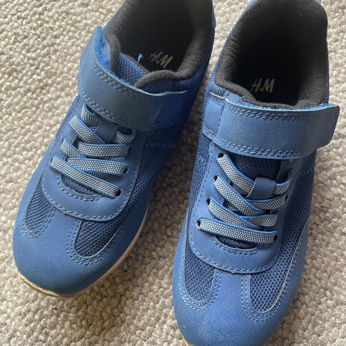 H&M Blue Athletic Shoes Size 30 Like New Boys'