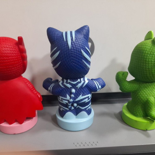 PJ Masks παιδικές φιγούρες υπερηρώων μεταχειρισμένες, σετ 3 τεμ., 11 εκ.