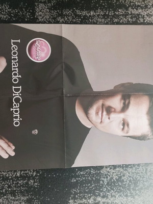 Double-sided poster Leonardo DiCaprio/Pink/Westlife like new