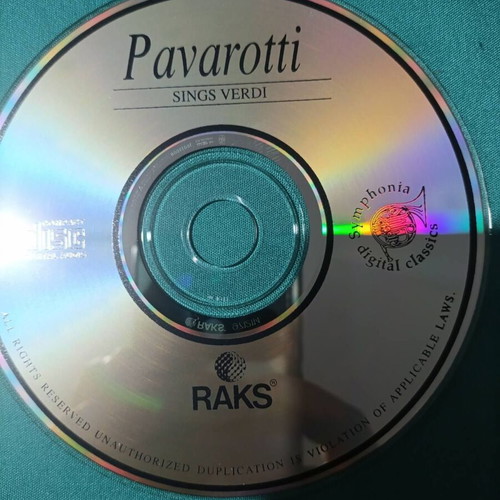 Pavarotti Sings Verdi CD like new