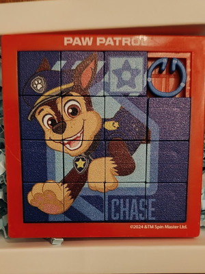 Paw Patrol sliding puzzle 5.5x5.5cm