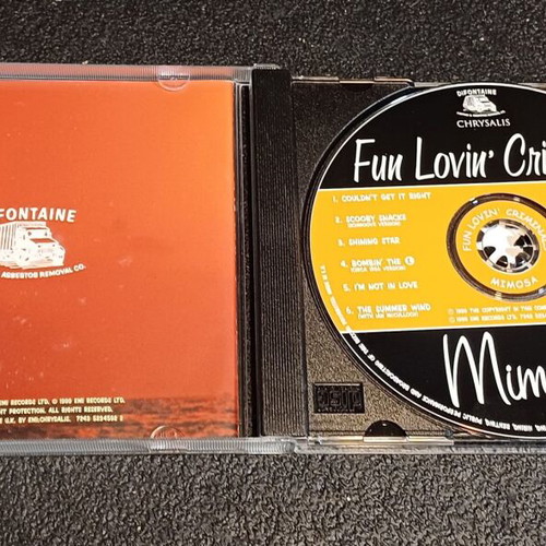 Fun Lovin' Criminals Mimosa Compilation CD used, Alternative Rock