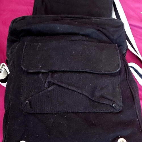 Echo Davidoff Shoulder Bag like new, black and white